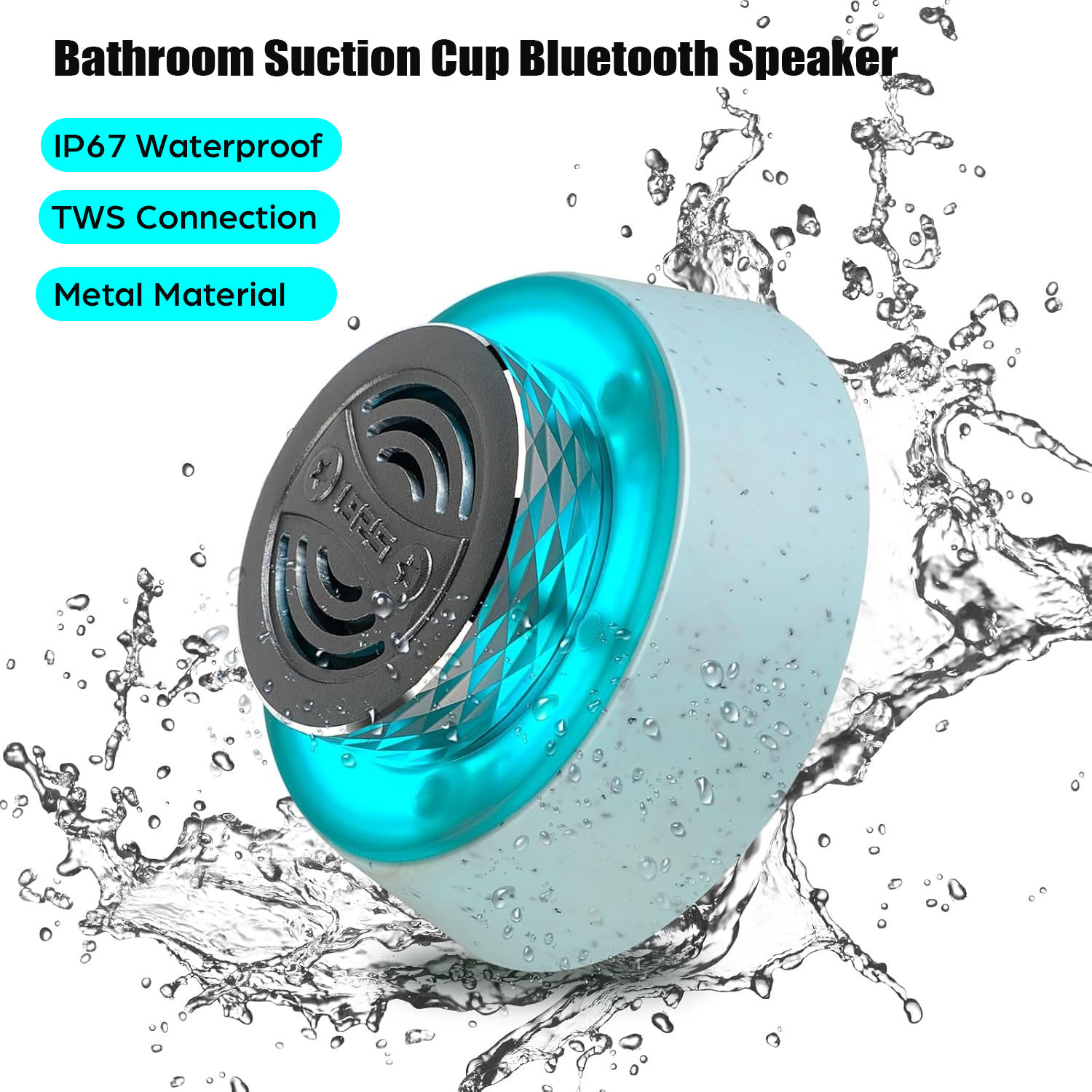Home Bathroom Called - مكبر صوت بلوتوث صغير دش مضخم