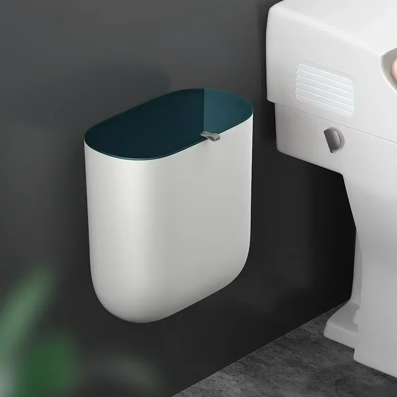 Home Bathroom Cleaning - سلة مهملات قابلة لإعادة التدوير للحمام،