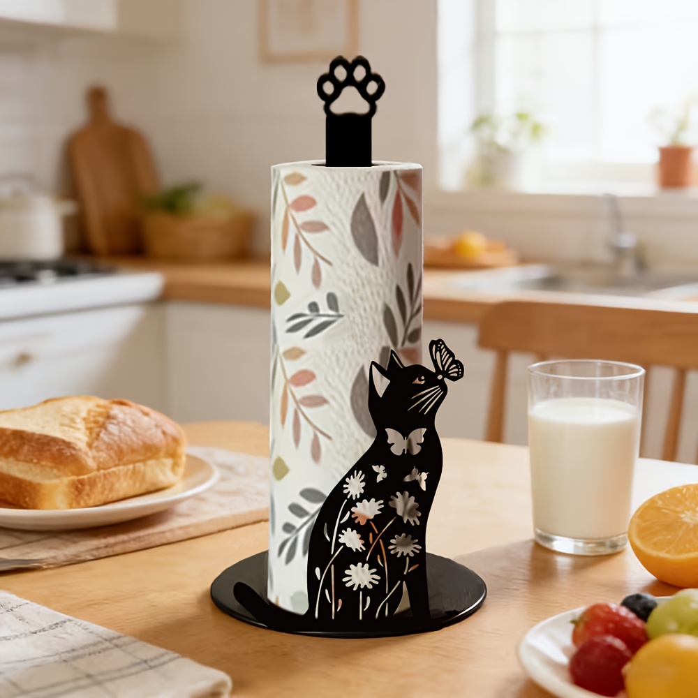 Home Bathroom Paper Towel Holder - قطعة واحدة من حامل مناديل ورقية