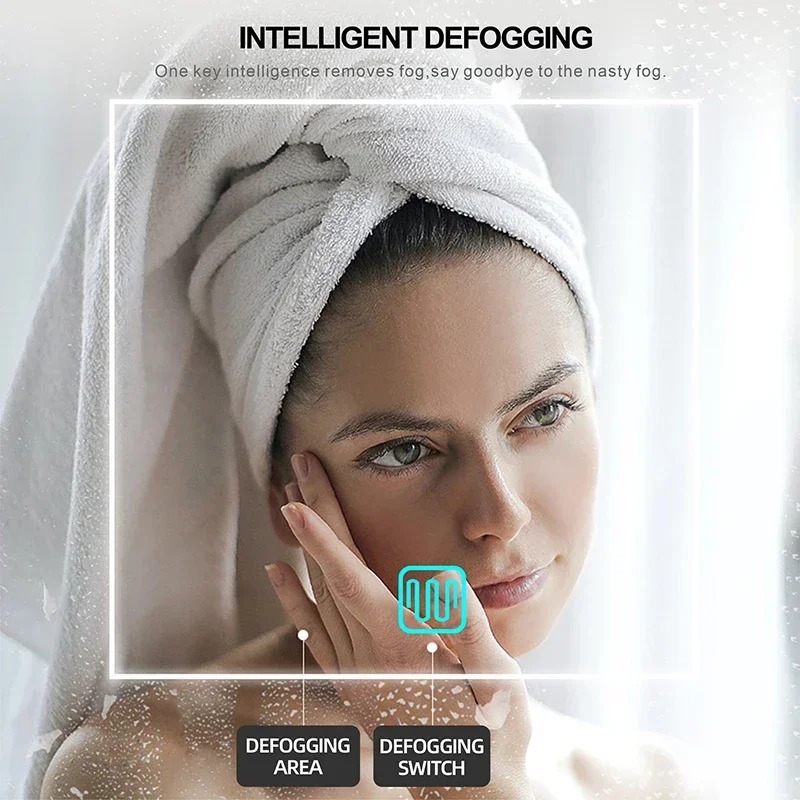 60/70/80 سنتيمتر LED الذكية ال - مراجعة Home Living Bathroom Vanity وسعره