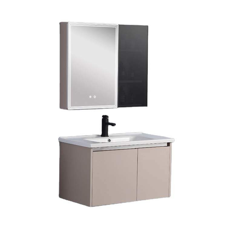 خزانة حمام عصرية بيضاء من الفو - مراجعة Home Living Bathroom Vanity وسعره