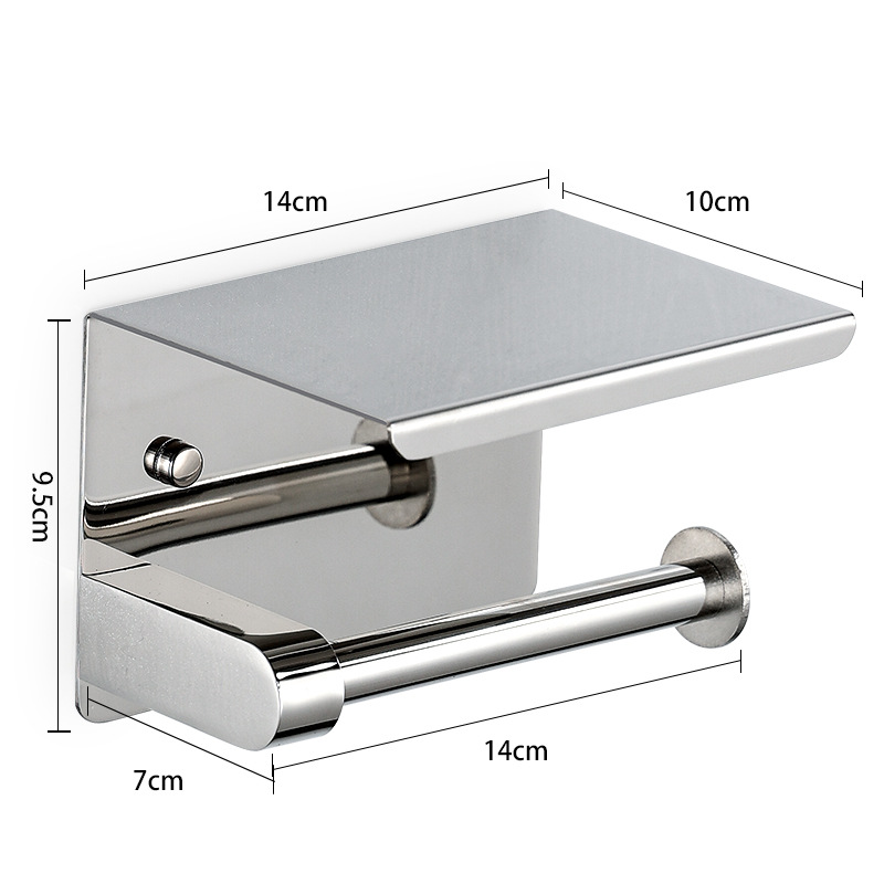 حامل ورق التواليت من الفولاذ ا - مراجعة Home Bathroom Paper Towel Holder وسعره