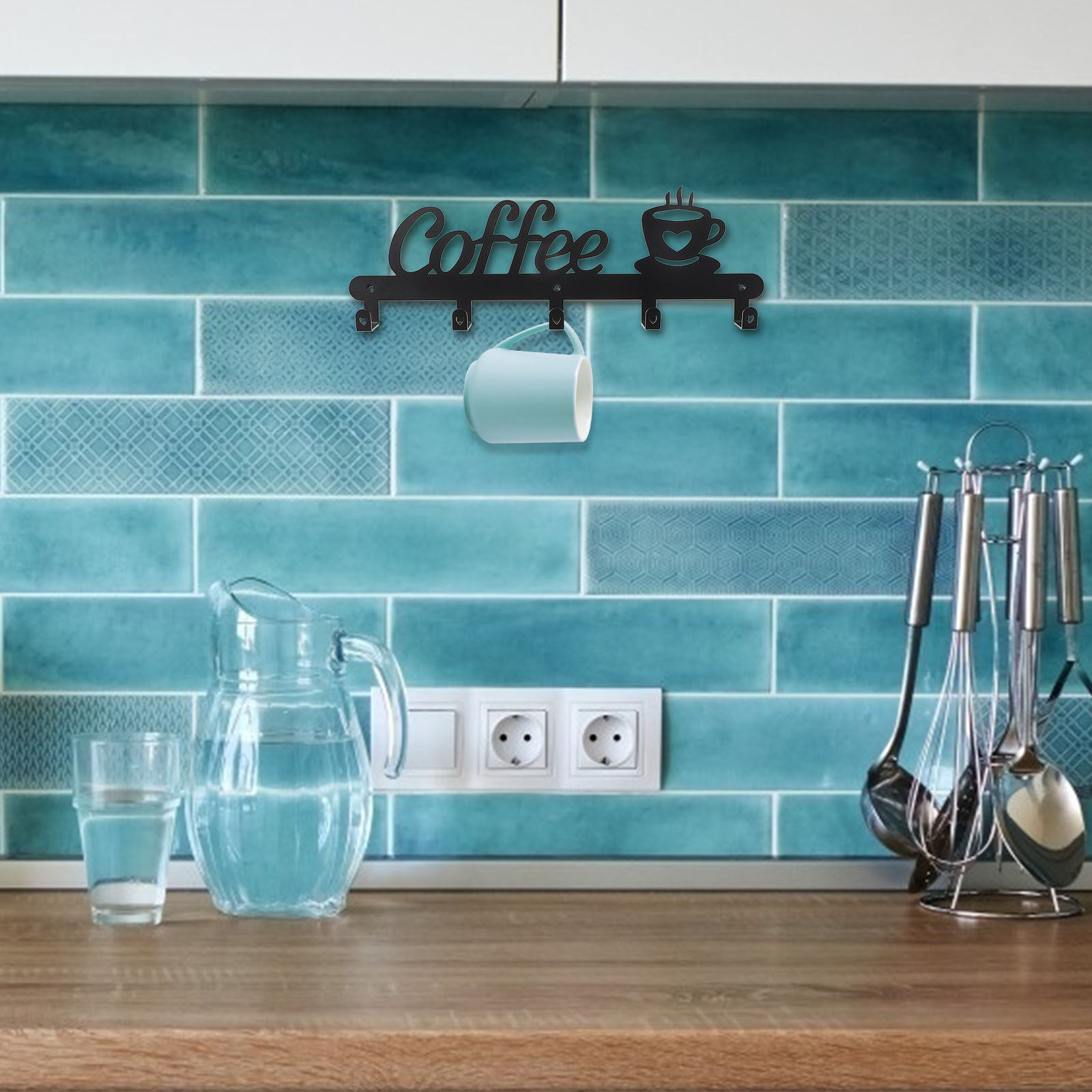 قطعة واحدة من حامل أكواب القهو - مراجعة Home Bathroom Decor وسعره