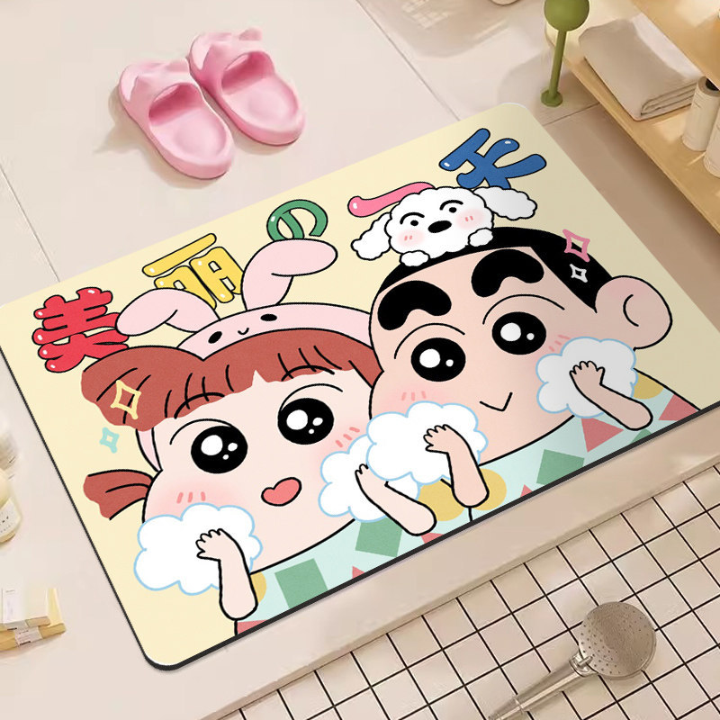 سجادة حمام من الدياتوميت بتصمي - مراجعة Home Bathroom Movie وسعره