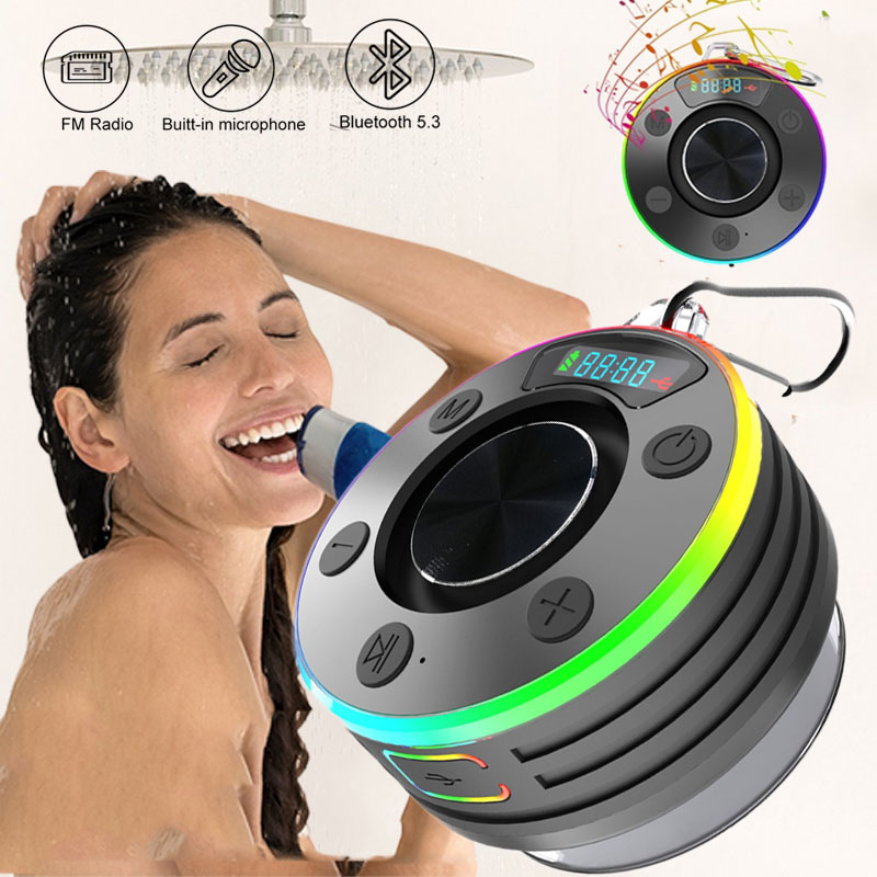 دش بلوتوث 5.3 مكبر صوت مقاوم ل - مراجعة Home Bathroom Called وسعره