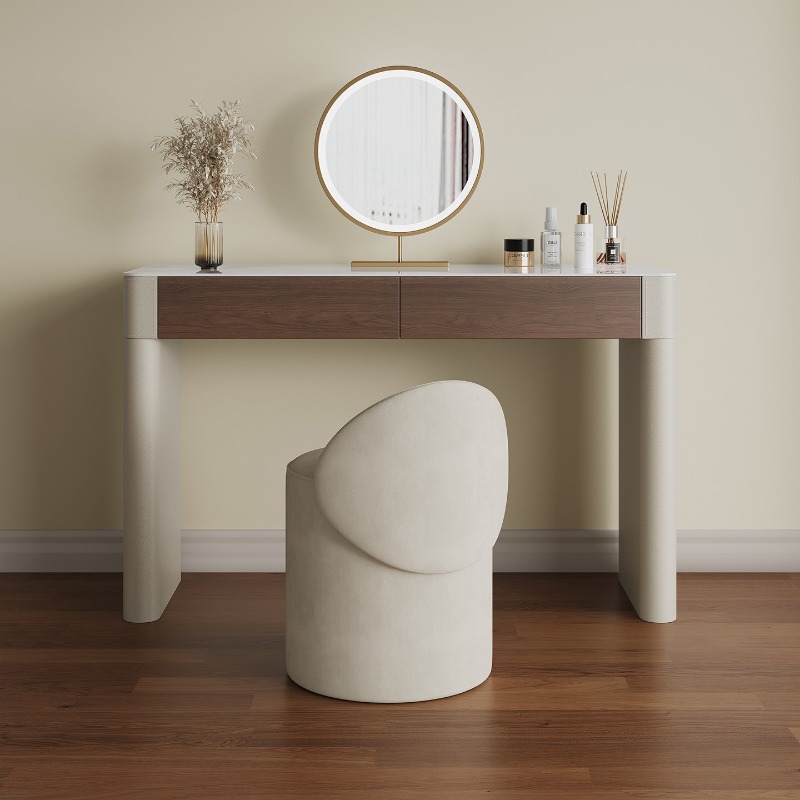 طاولة زينة إيطالية طبيعية فاخر - مراجعة Home Living Bathroom Vanity وسعره
