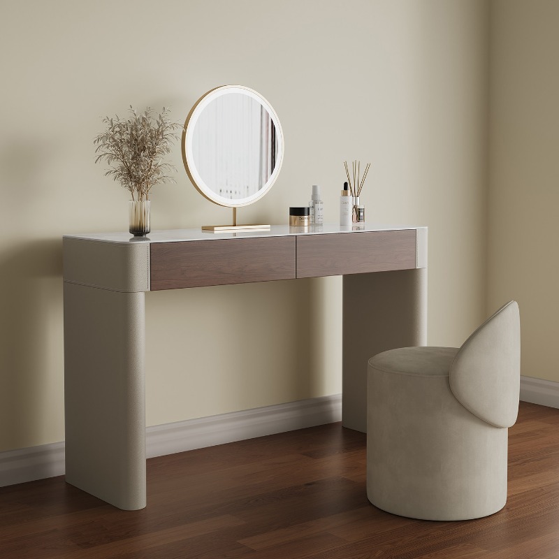 طاولة زينة إيطالية طبيعية فاخر - مراجعة Home Living Bathroom Vanity وسعره