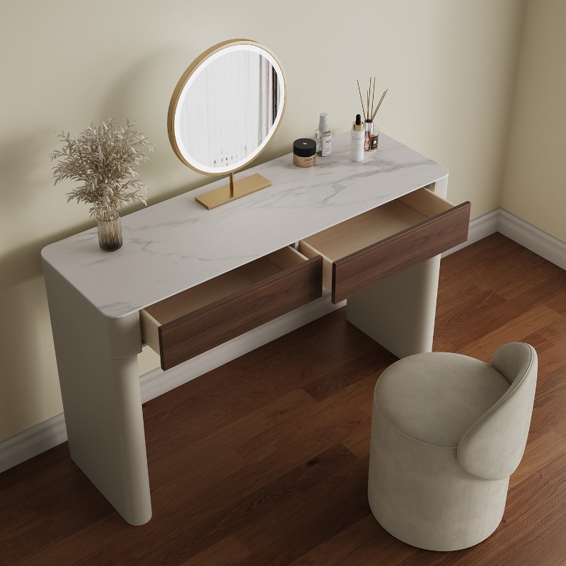 طاولة زينة إيطالية طبيعية فاخر - مراجعة Home Living Bathroom Vanity وسعره