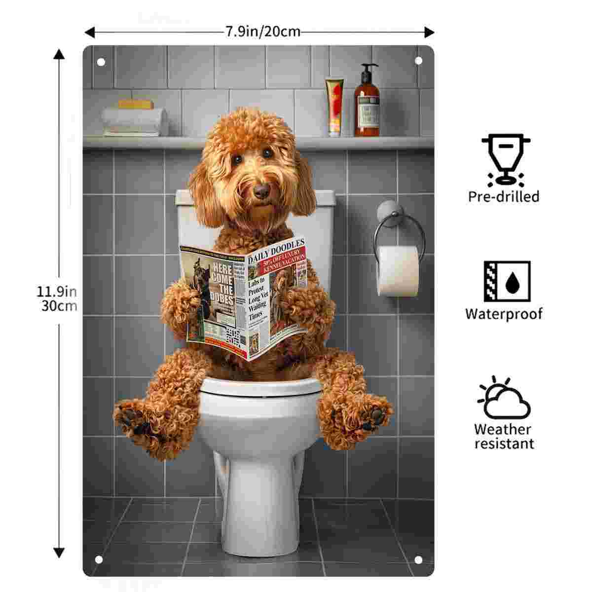 لوحة فنية ثنائية الأبعاد بتصمي - مراجعة Home Bathroom Decor وسعره