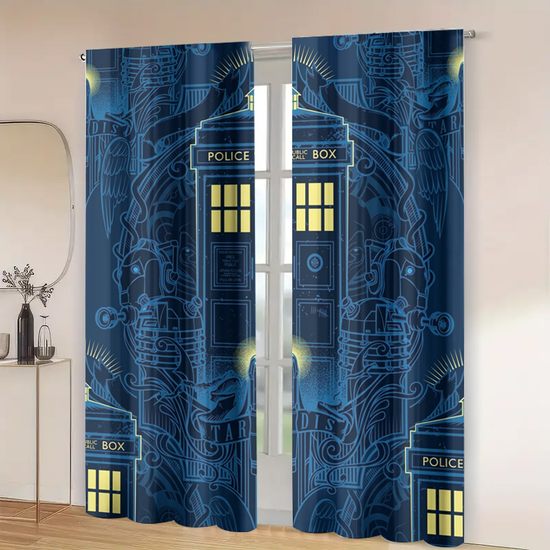ستائر زرقاء عتيقة بتصميم صندوق - مراجعة Home Bathroom Called وسعره