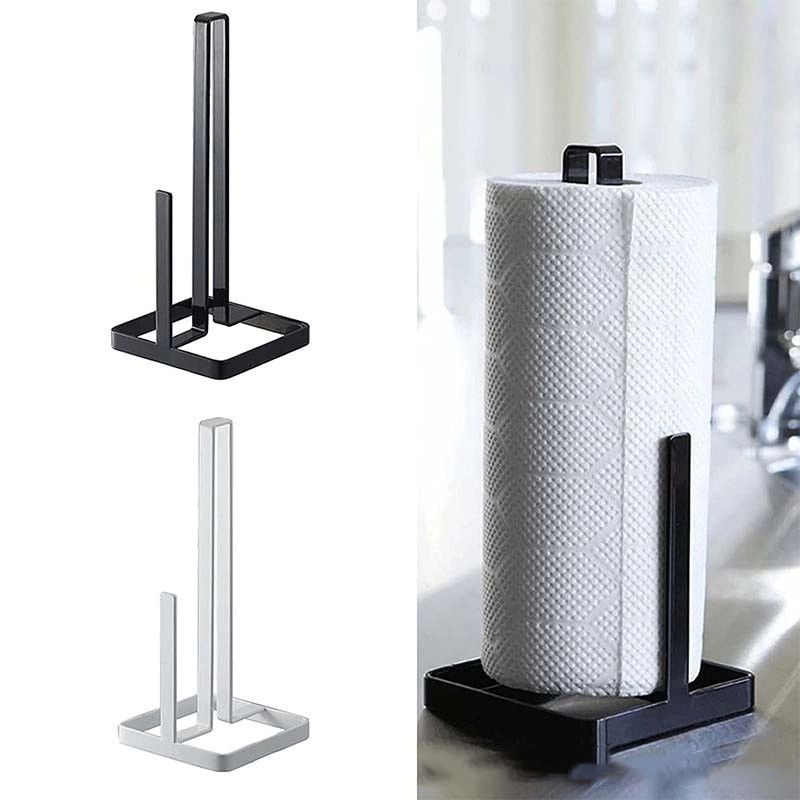أدوات المطبخ المحمولة لفة حامل - مراجعة Home Bathroom Paper Towel Holder وسعره
